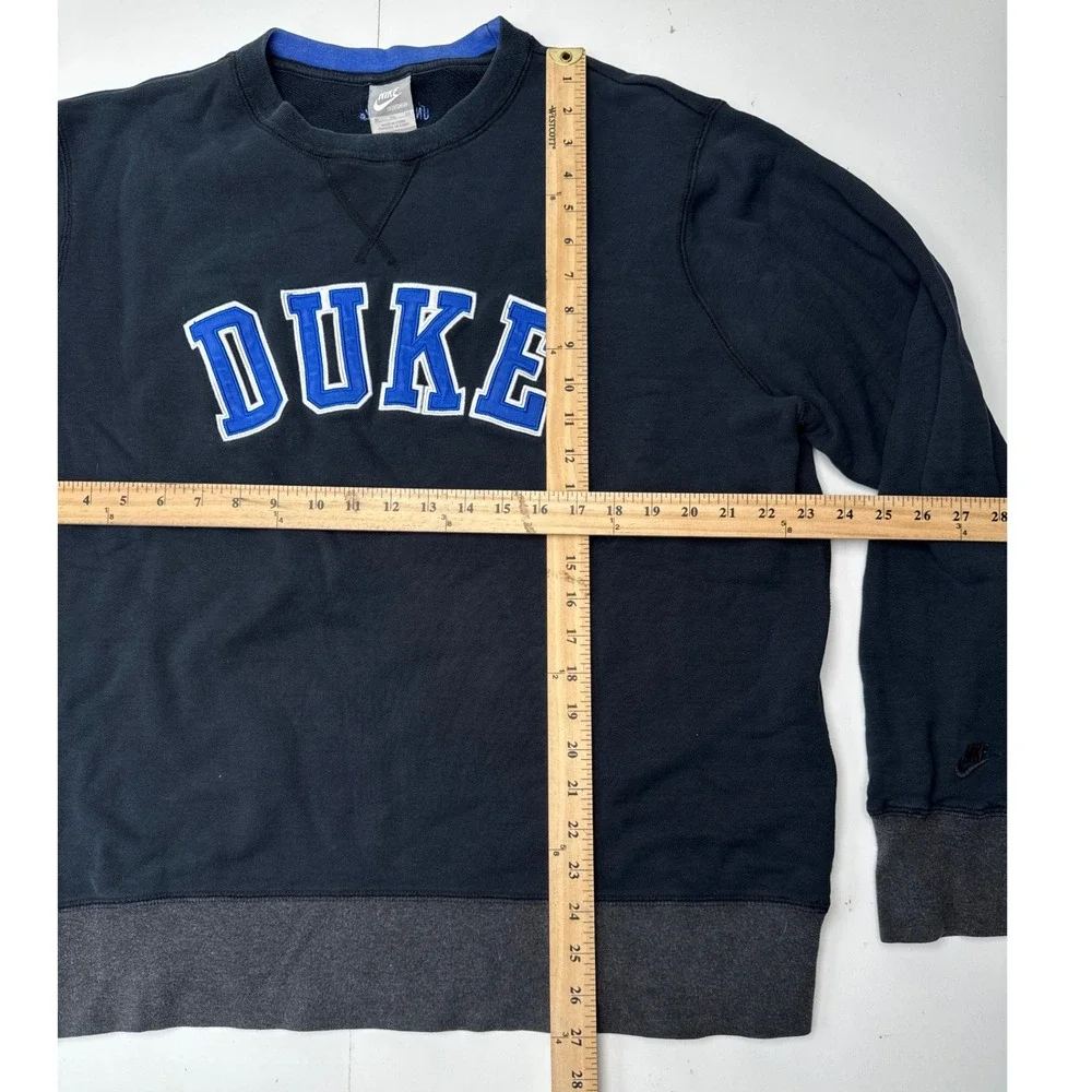 Nike Sportswear Duke University Sweatshirt Mens XL Blue Devils Pullover Crewneck